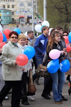 1 Мая 2012, Эстафета и Парад, г. Иваново