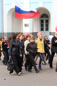 1 Мая 2012, Эстафета и Парад, г. Иваново