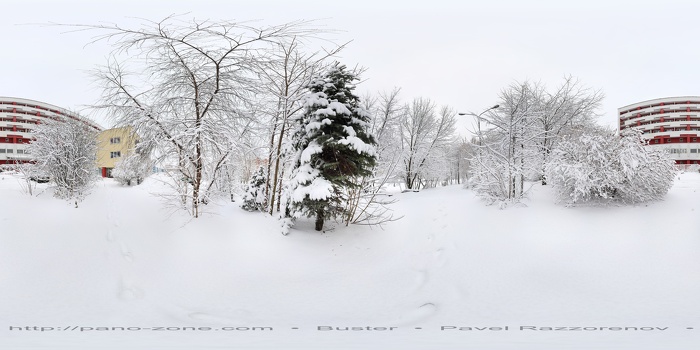Иваново, Набережная, После снегопада